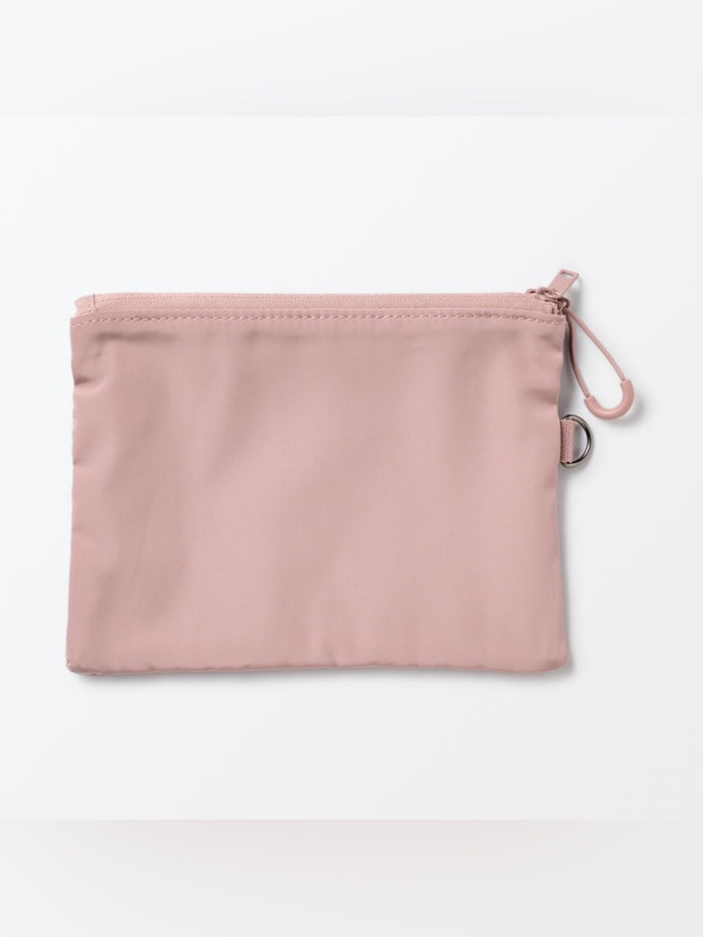 Muji Polyester Two Zipper Case_Medium_Pink_NWT - Picture 2 of 12